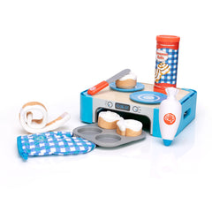 Fat Brain Toys Pretendables Cinnamon Roll Set plush rolls invite imaginative bakery play.