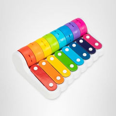 Fat Brain Toys Rock N Roller Piano back storage slot for mallet