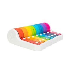 Fat Brain Toys Rock N Roller Piano colorful keys invite exploration