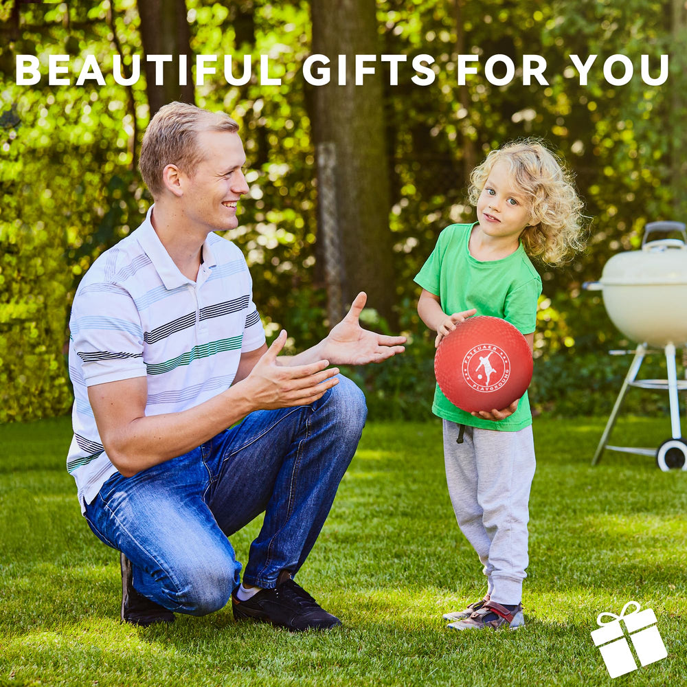 FATEUAER multi-use kit supports kickball, dodgeball, and four-square fun