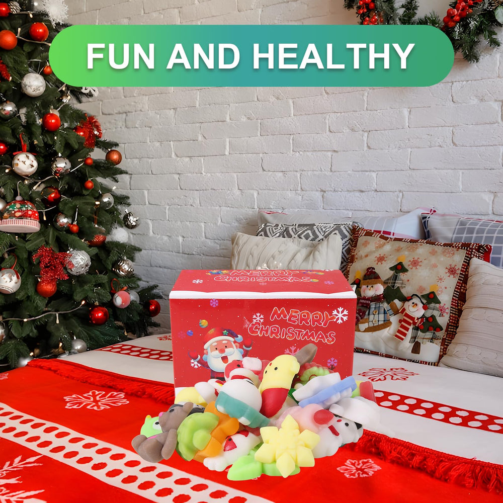 FauKait Christmas goody bag prizes ready for kids and adults.
