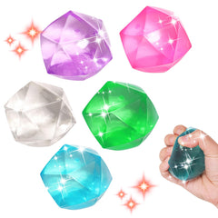FauKait stress cube front view with vibrant color for on-the-go relief.