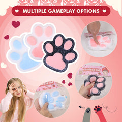 FauKait gift-ready cat paw squishy makes a fun present.