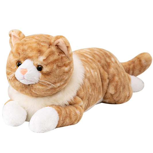 Fawowe cat weighted plush full body hug for comforting companionship