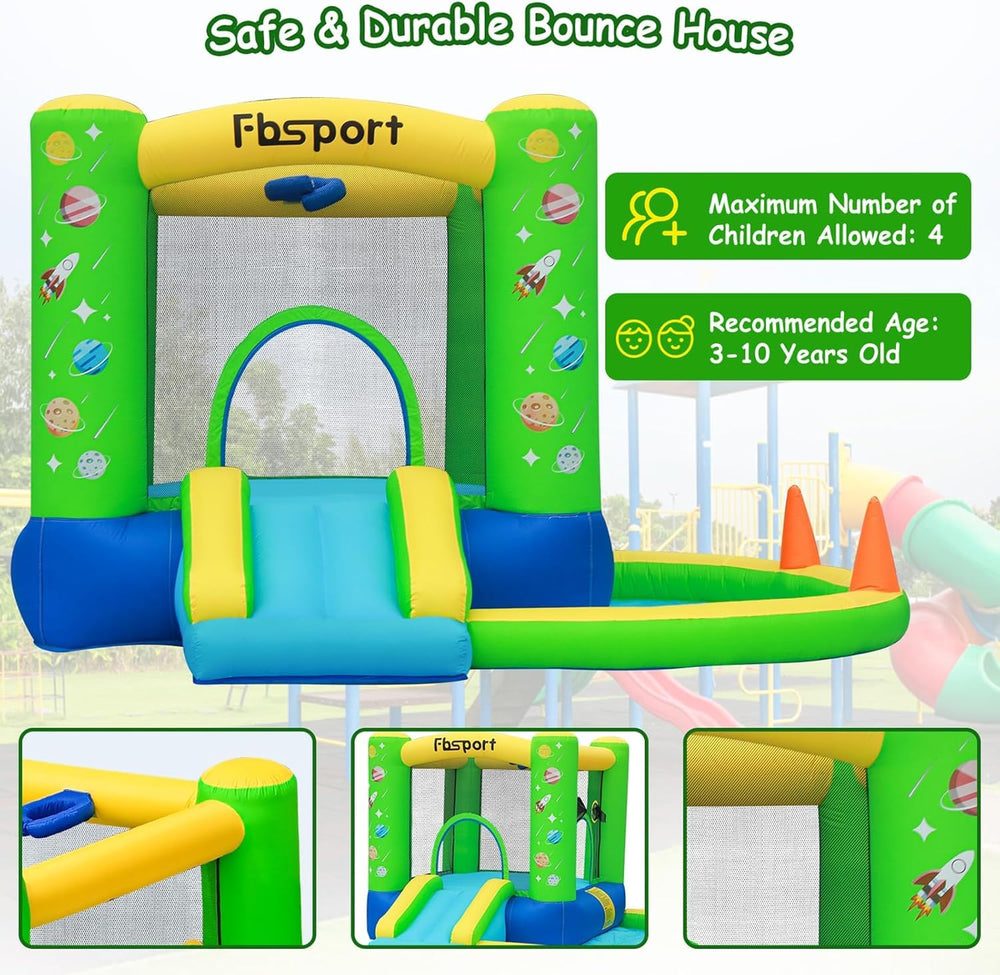 FBSPORT basketball hoop supports active throwing practice and social play.