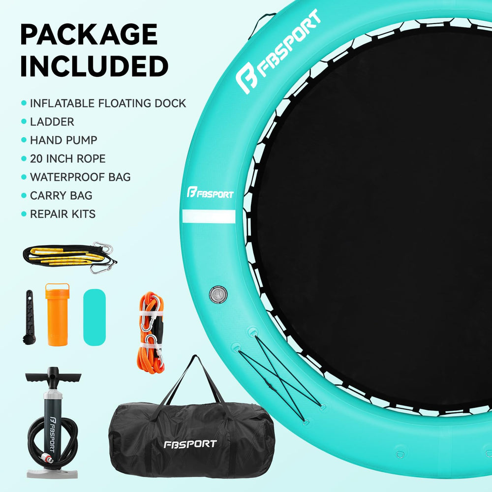 FBSPORT floating dock suitable for lakeside lounging and docking
