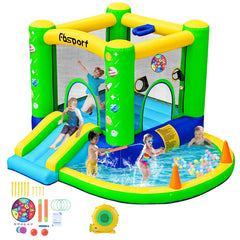 FBSPORT Galaxy theme bounce castle for indoor or outdoor fun with durable construction.