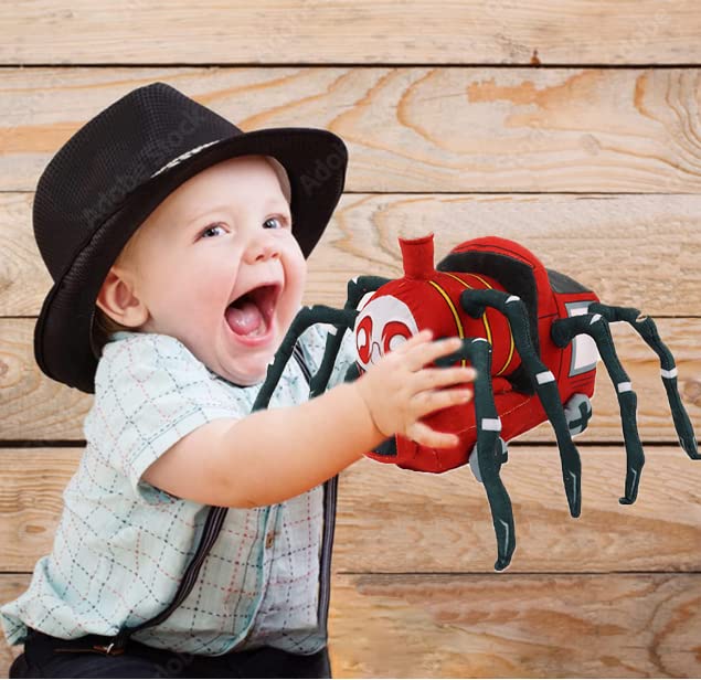 FBDCYIA Choo Choo Charles plush showcases a spider-train hybrid design for unique play ideas.