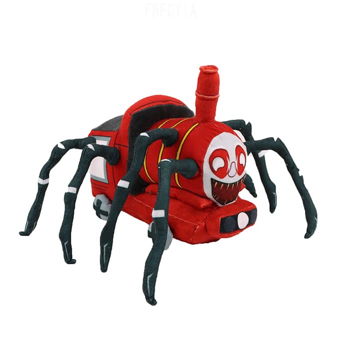 FBDCYIA Choo Choo Charles plush front view, soft playtime companion and display piece.