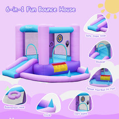 FBSPORT easy-setup inflatable with blower for quick setup and play