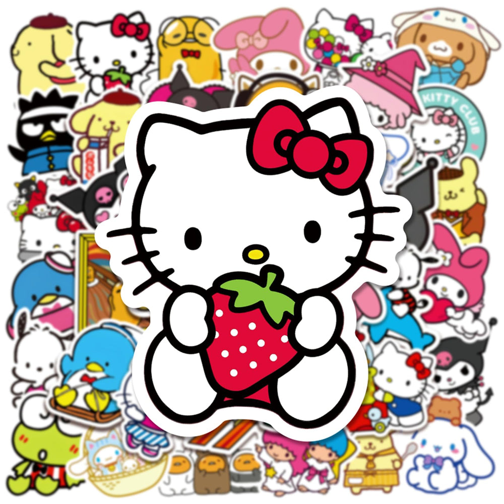Fcelery durable waterproof vinyl stickers keep colors vibrant longer.