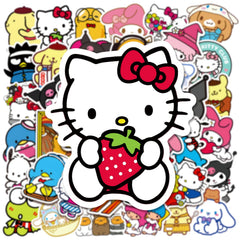 Fcelery durable waterproof vinyl stickers keep colors vibrant longer.