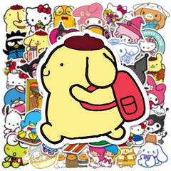 Fcelery high-definition vinyl stickers resist fading on everyday items.
