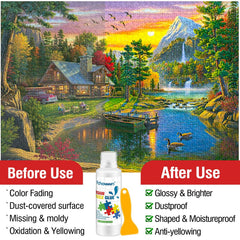 Fchowwn puzzle glue pack is non-toxic and safe for family use