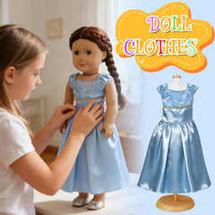 FEAYEA princess costumes 6pc in bright hues spark imaginative play sessions