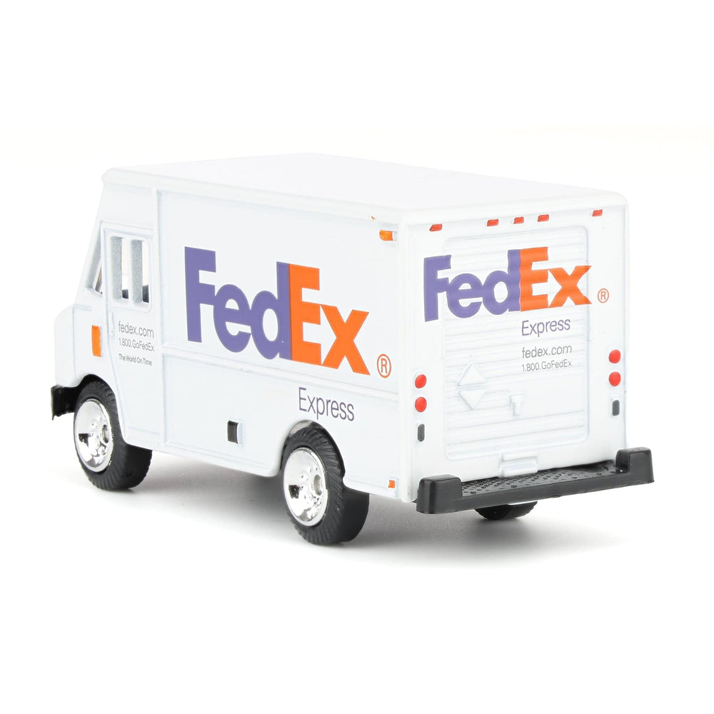 FedEx Express 1/64 die-cast delivery van decal details for realism and recognition