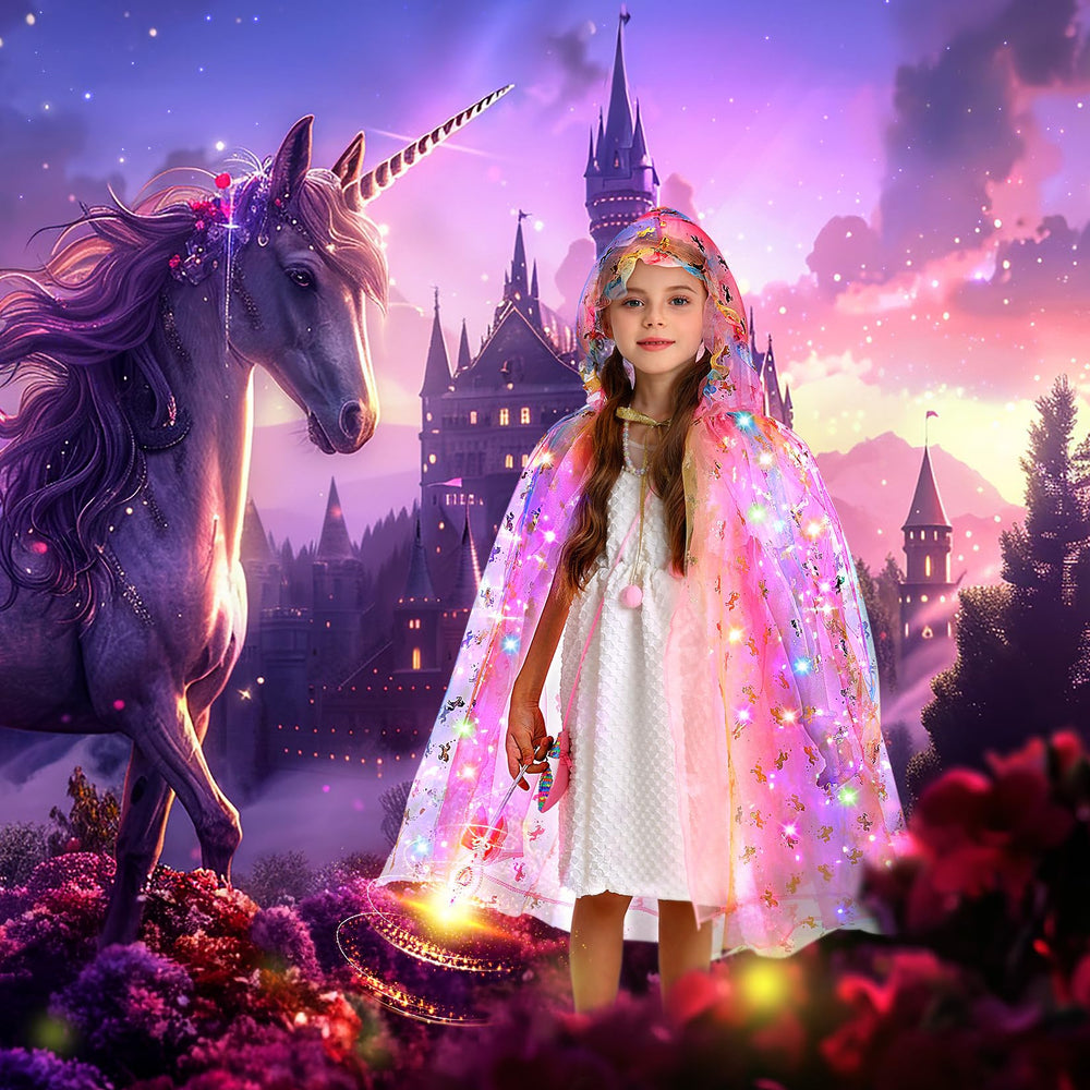 Fedio unicorn headband light-up adds sparkle for bedtime stories and playtime magic.