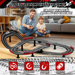 Fedonak kids enjoy the track set during playtime and family gatherings.