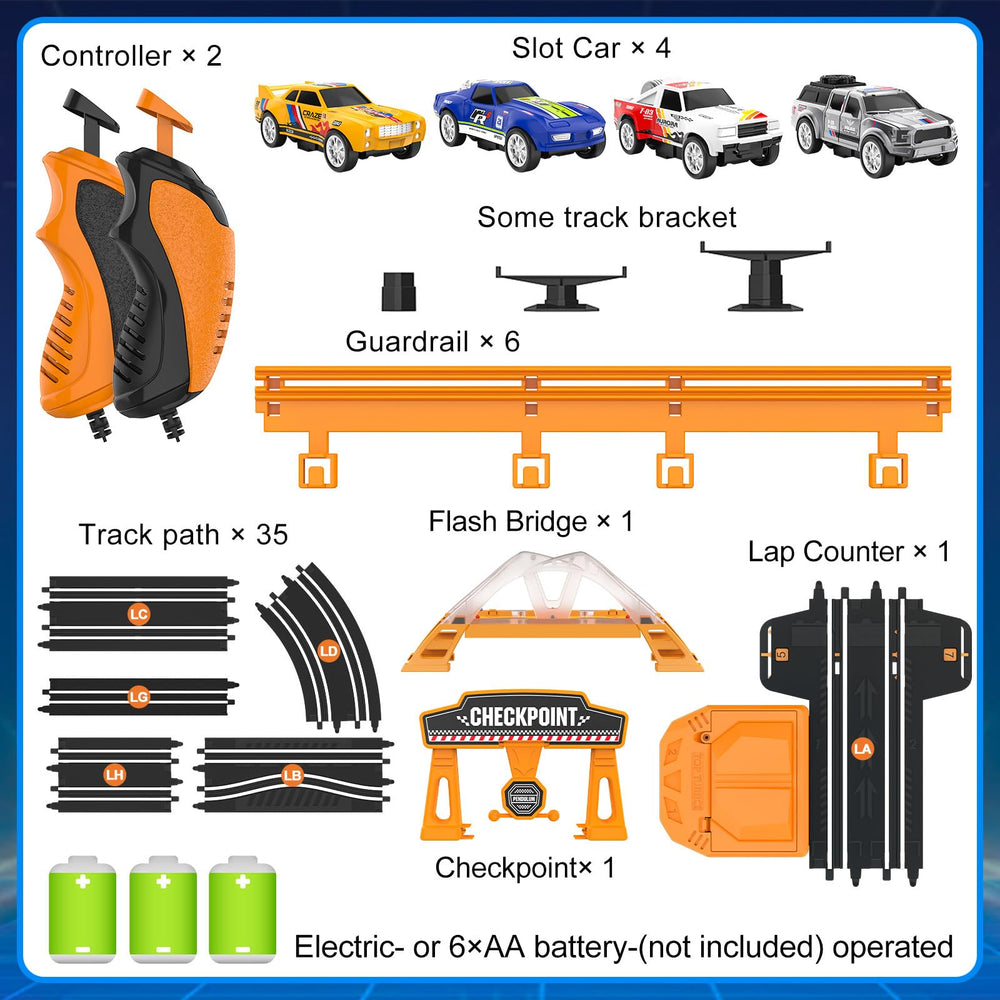 Fedonak magnet-stabilized cars for improved grip on the track