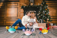 FEELGUY family friendly crab toy offers interactive fun for kids and pets.