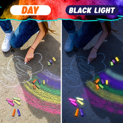 Feifeiya blacklight art supplies inspire creative nighttime play