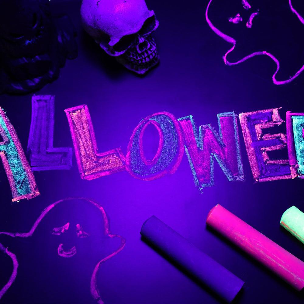 Feifeiya glow chalk writes on multiple surfaces like bricks and boards