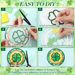 Feifeiya sticker pack to personalize shamrock crafts