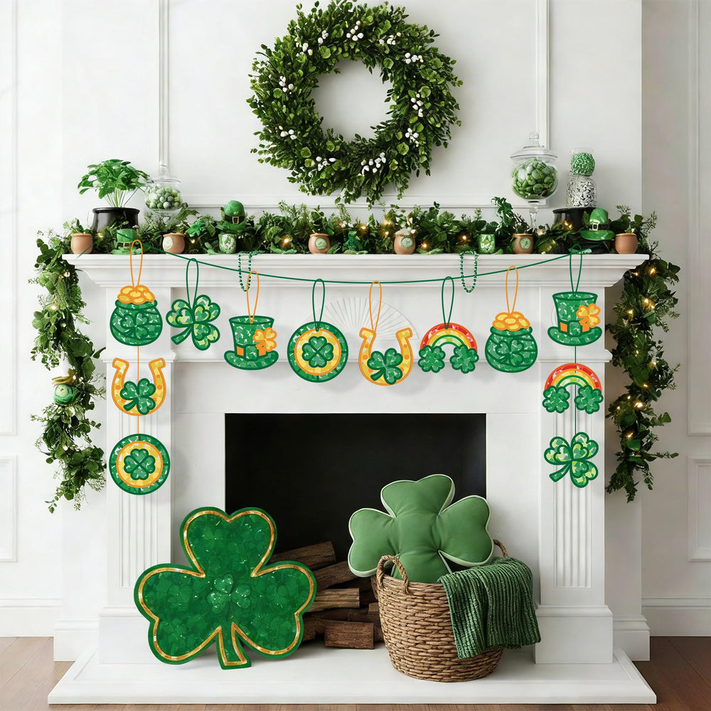 Feifeiya window display ideas with festive cutouts