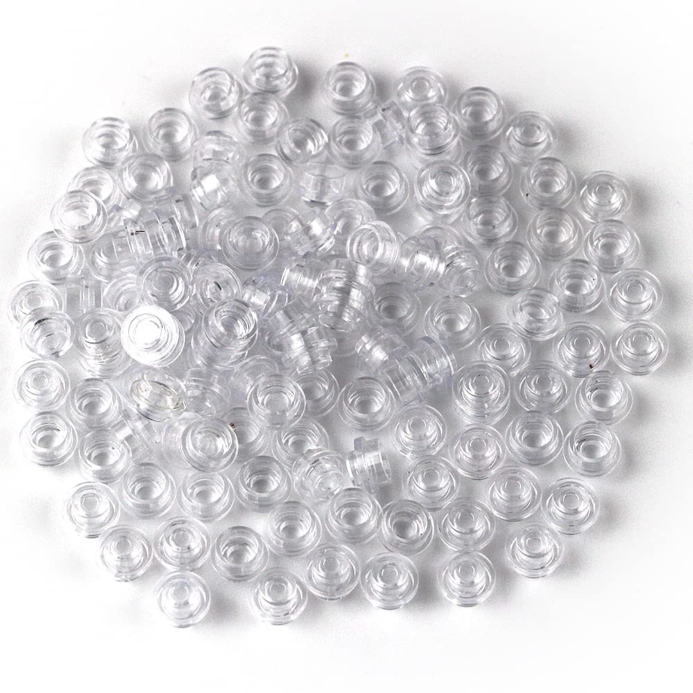 Feleph 1x1 round dots for building sets, ideal for bold color scenes.