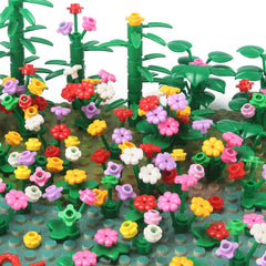 Feleph garden plants bushes and mushrooms introduce texture for cozy jungle corners