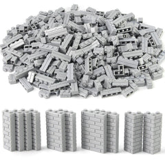 Feleph Masonry Bricks Set 1x2 bricks for sturdy wall connections