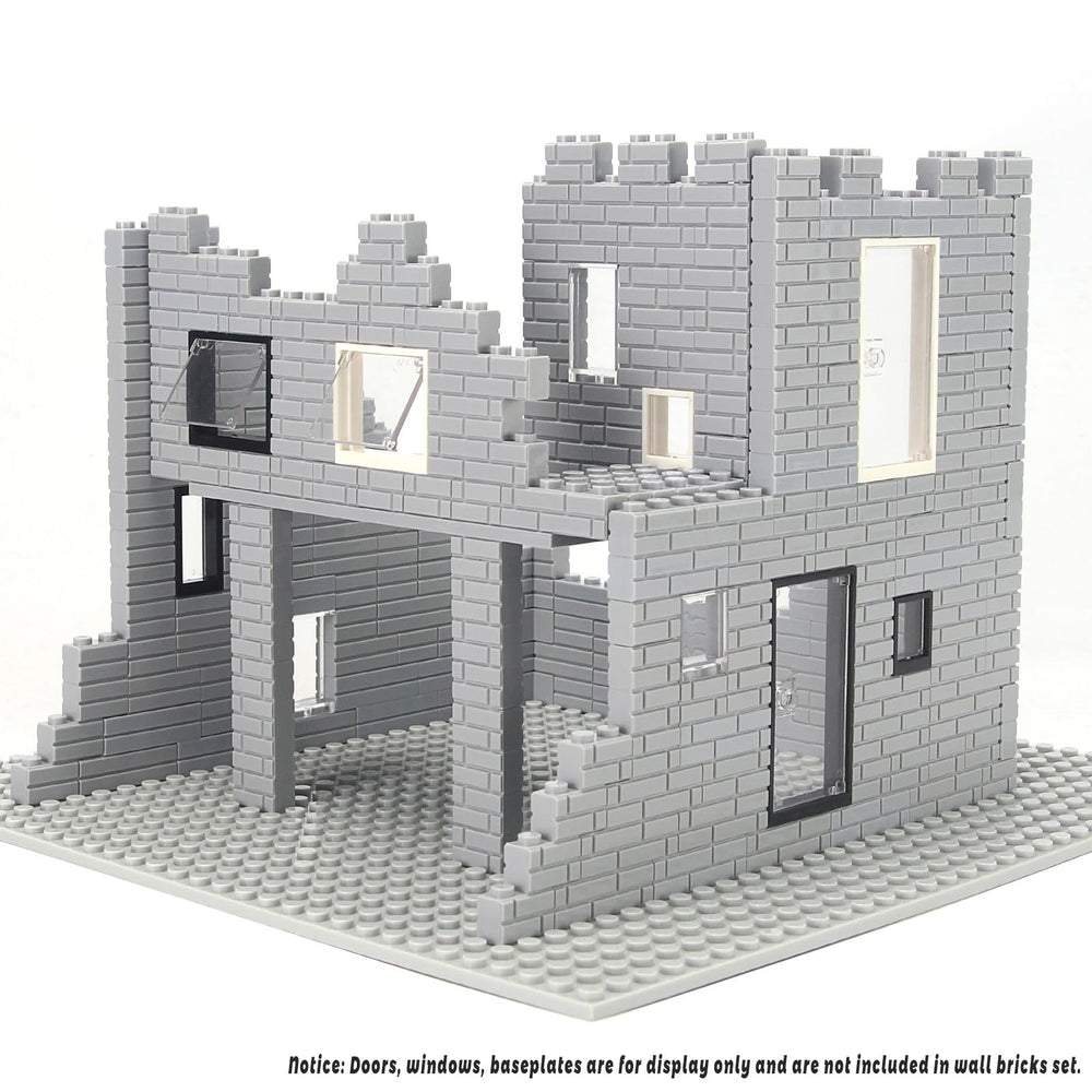 Feleph Masonry Bricks Set 1x3 bricks boost joint stability