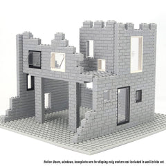 Feleph Masonry Bricks Set 1x3 bricks boost joint stability