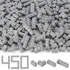 Feleph Masonry Bricks Set build example shows versatile layouts