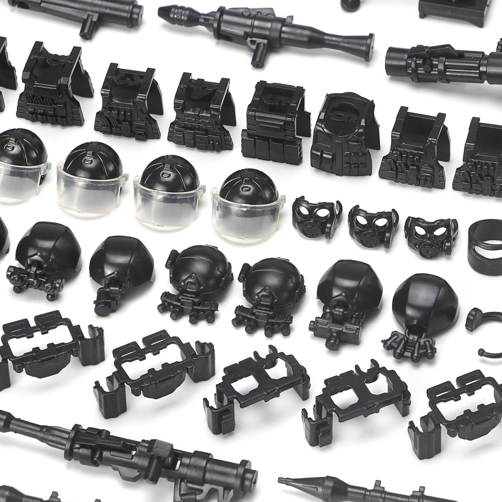 FELEPH SWAT weapons accessories close-up highlighting versatile gear for tactical setups