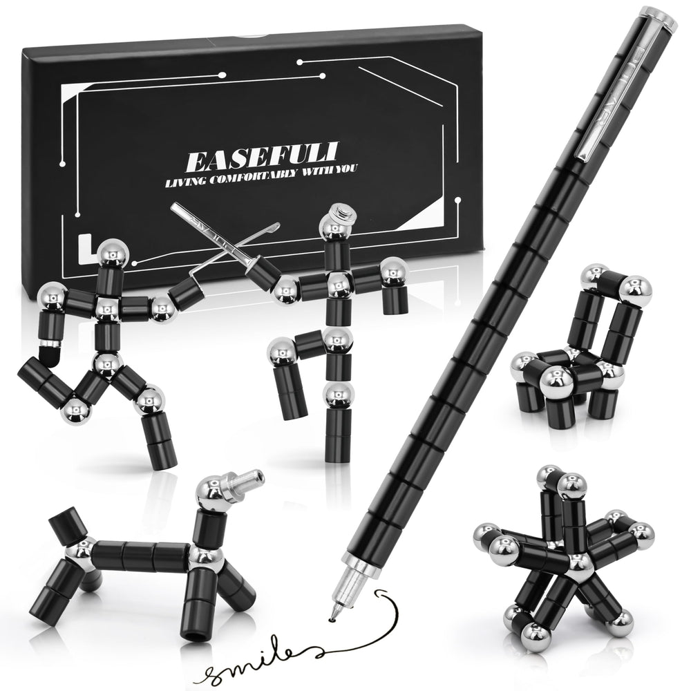 Felikray magnetic fidget pen in black for focused work and play.