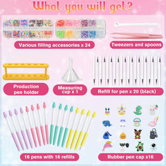 FEMBW pens with ink refills enable easy customization for school projects.