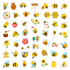 FengHiLe bee stickers on a skateboard provide durable, stylish decoration.