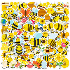 FengHiLe bee stickers on a water bottle offer waterproof color and personality.