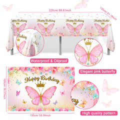 FengRise butterfly stickers offer quick decor embellishments for a coordinated look.