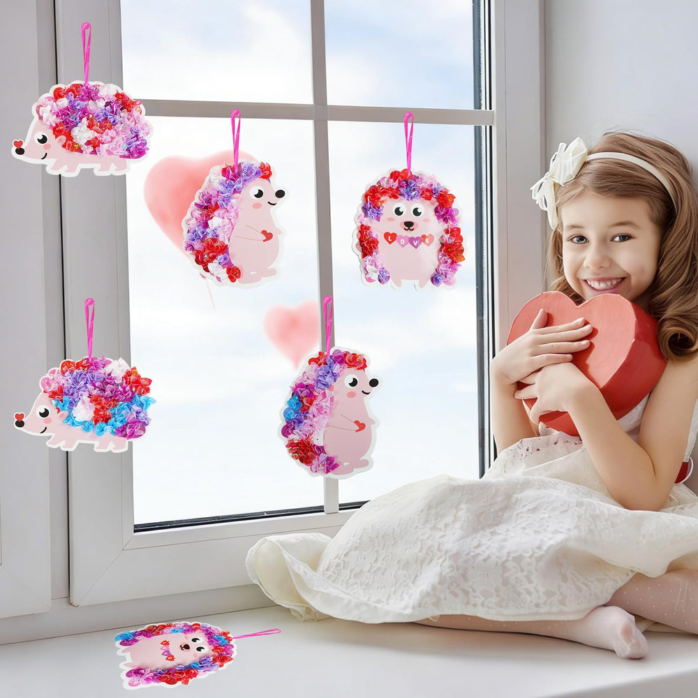 Fennoral Hedgehog Heart Poke Kit – DIY gift idea for kids and family crafting time.