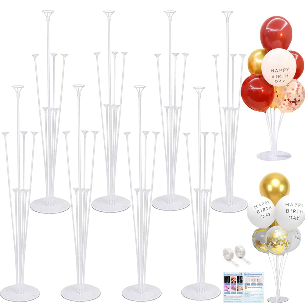 Fenxyo balloon stand kit base and cups for a stable centerpiece.