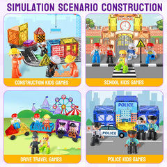 Feoxialy family members magnetic figures spark storytelling and creative play.