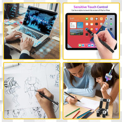 Ferbixo fidget pen with dual stylus heads for writing and touchscreens.