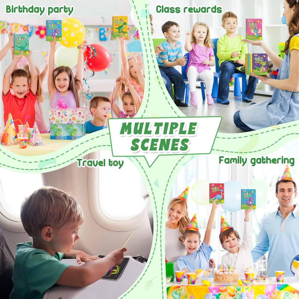 FEREDO KIDS classroom-friendly scratch art as a versatile party or reward item