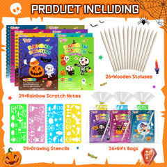 FEREDO KIDS wooden styluses set for precise scratch art