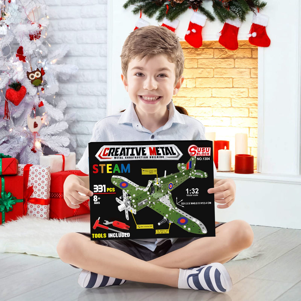 Ferthor Fun completed 1:32 airplane model ready for display or play.