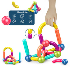 Ferthor Fun educational magnet building set challenges from 2D to 3D