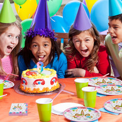Fesciory horned horse party décor accents for a dreamy display
