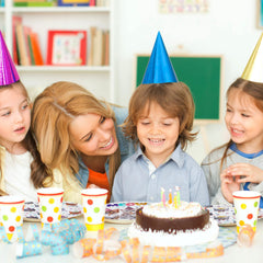 Large 96-piece kit serves 24 guests, ideal for family celebrations